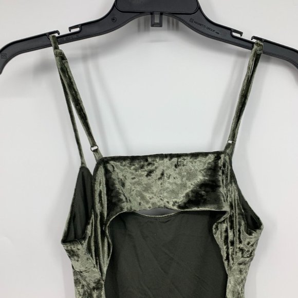 Revolve NBD Dress Kate Crushed Velvet Sleeveless Mini Open Back - Picture 8 of 10